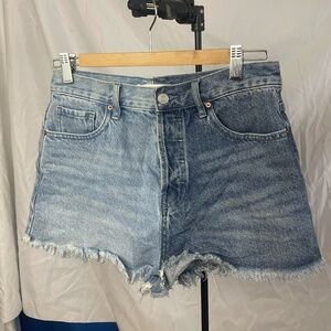 Pacun two-tone  "vintage high rise" shorts